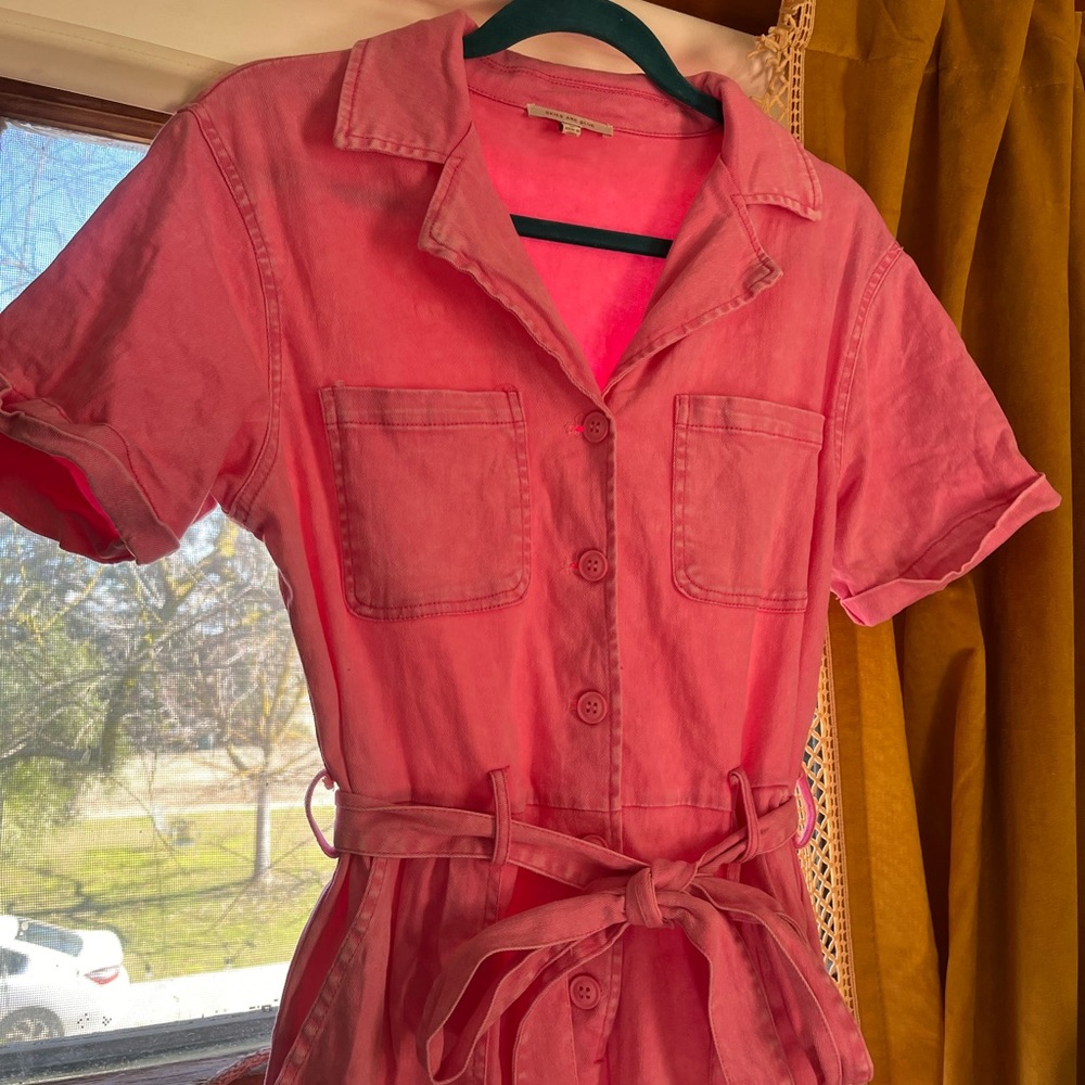 Skies are Blue Pink coveralls